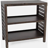 Global Archive Clark Bookcase in Burnished Chestnut Brown